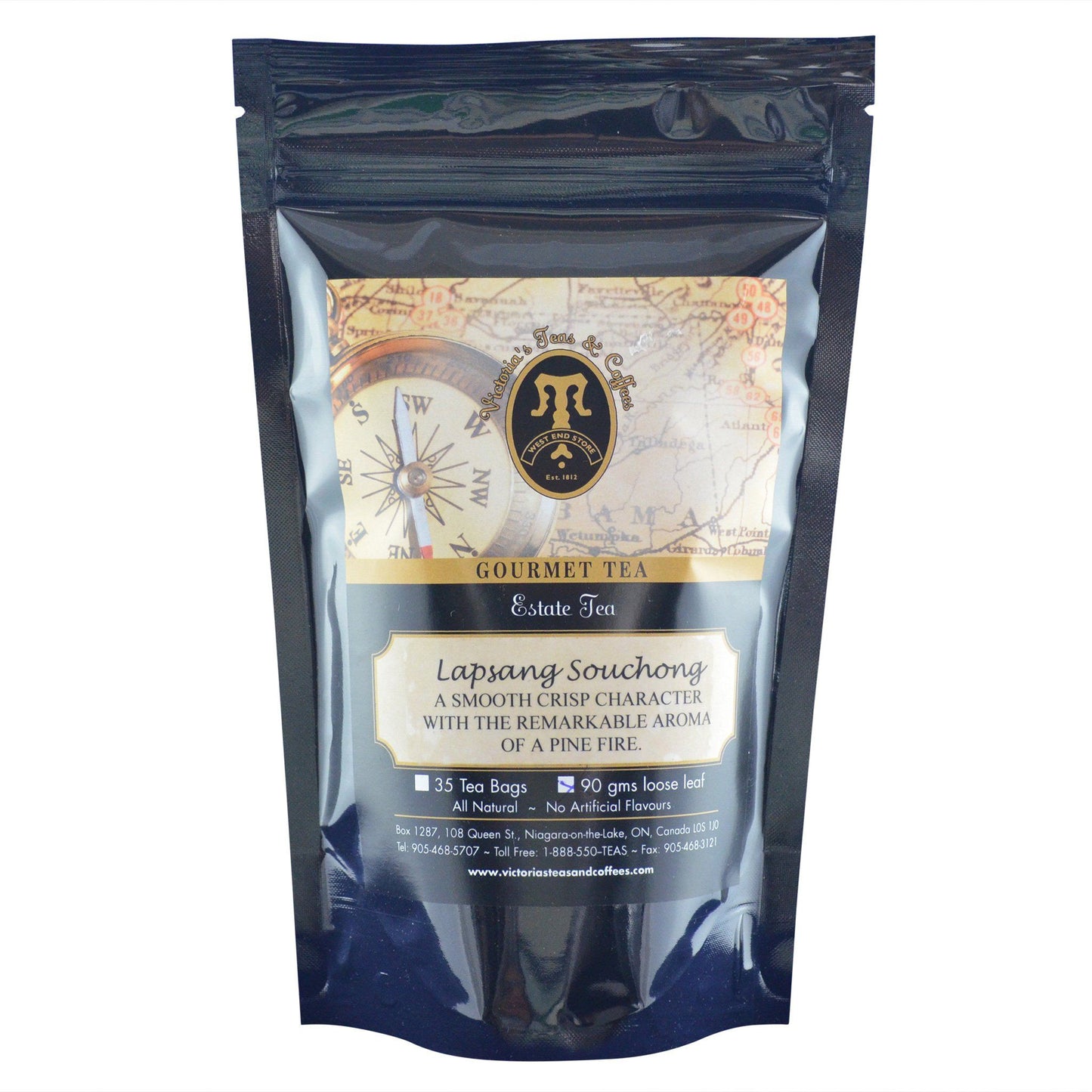 Lapsong Souchong Estate Black Loose Leaf Tea