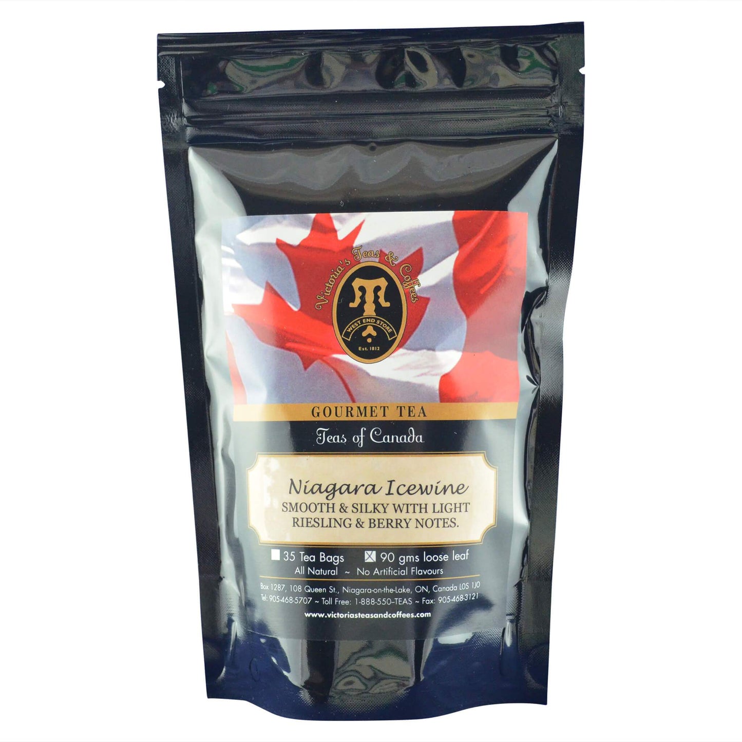 Niagara Icewine Canadian Blend Loose Leaf Tea