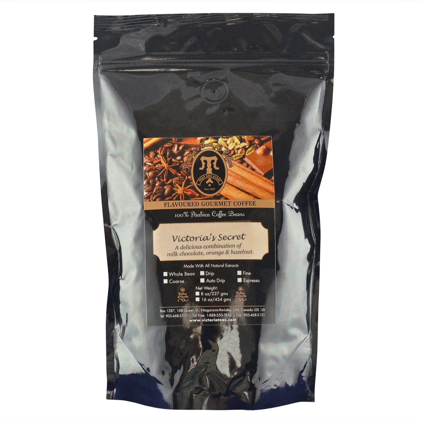 Victoria's Secret Gourmet Flavoured Coffee 1 lb