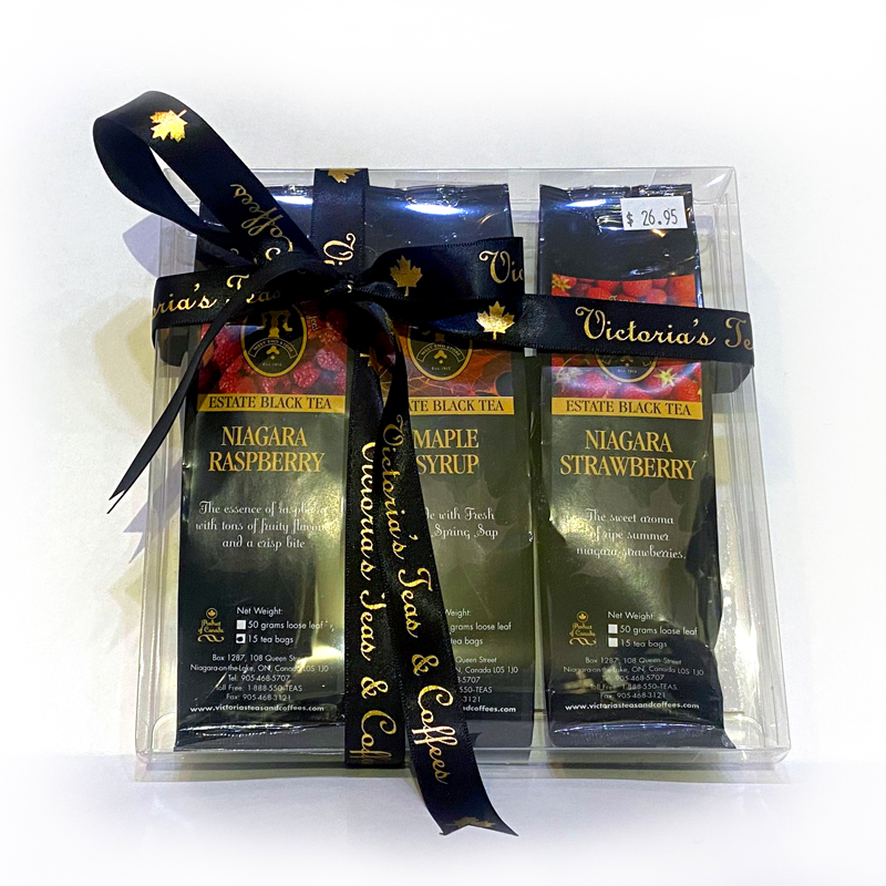Canadian Favourites Tea Gift Sample Set Victoria's Teas and Coffees