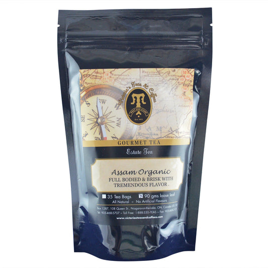 Assam Organic Estate Black Loose Leaf Tea 