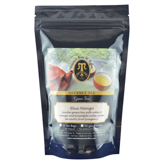 Blue Mango Flavoured Green Loose Tea 
