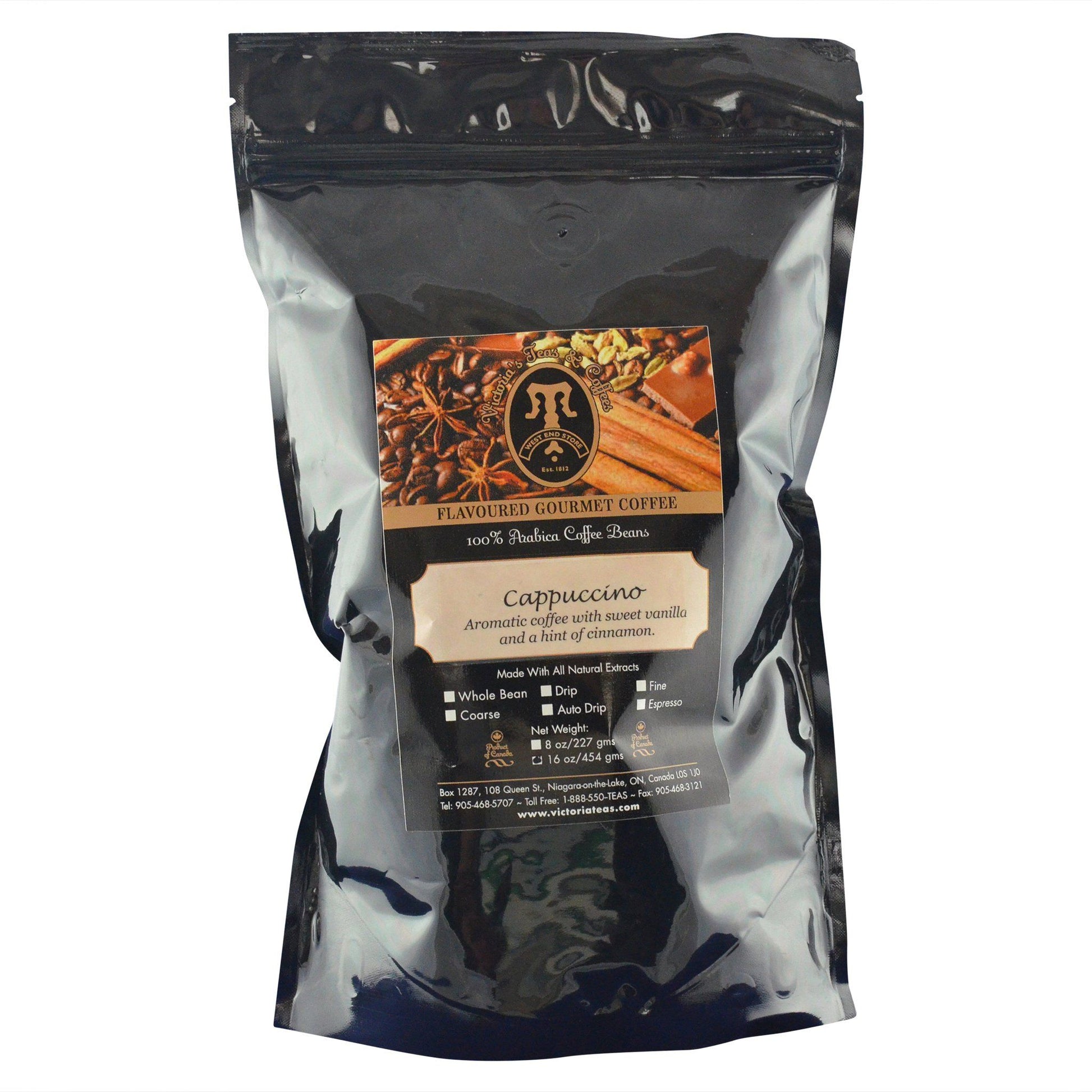 Cappuccino Gourmet Flavoured Coffee 1 lb
