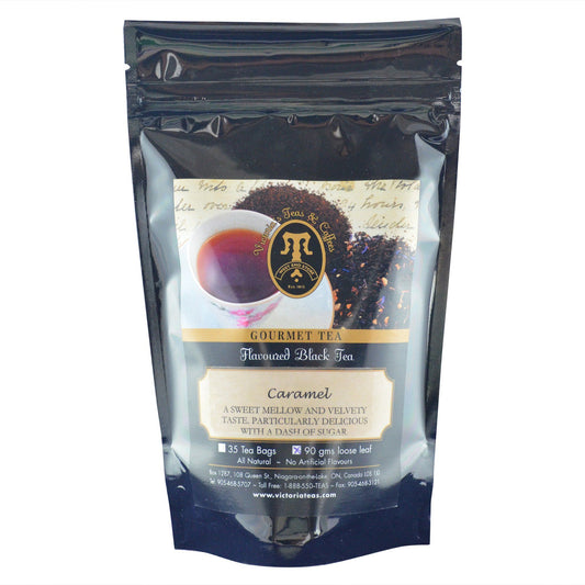 Caramel Flavoured Black Loose Leaf Tea 
