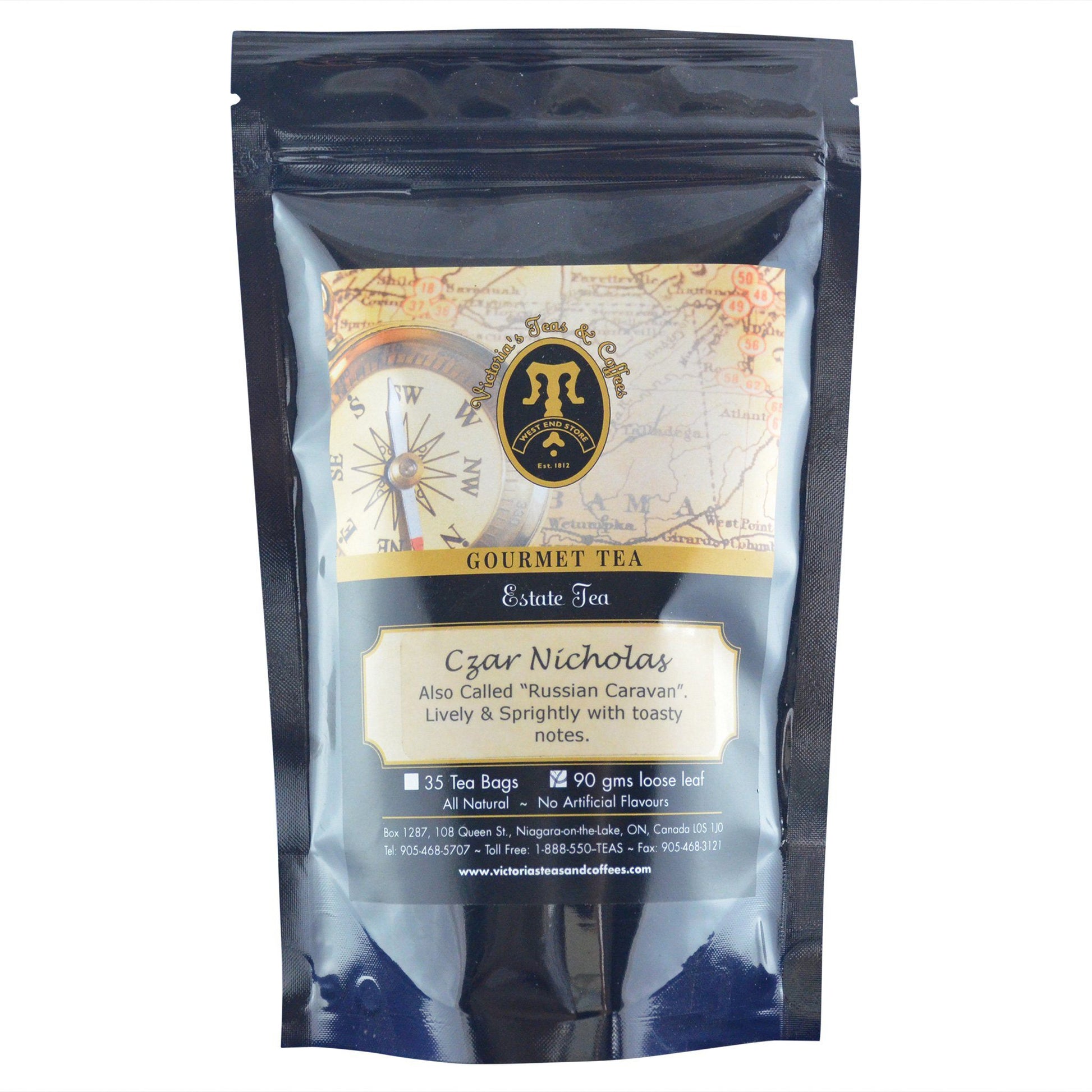 Czar Nicholas Estate Black Loose Leaf Tea 