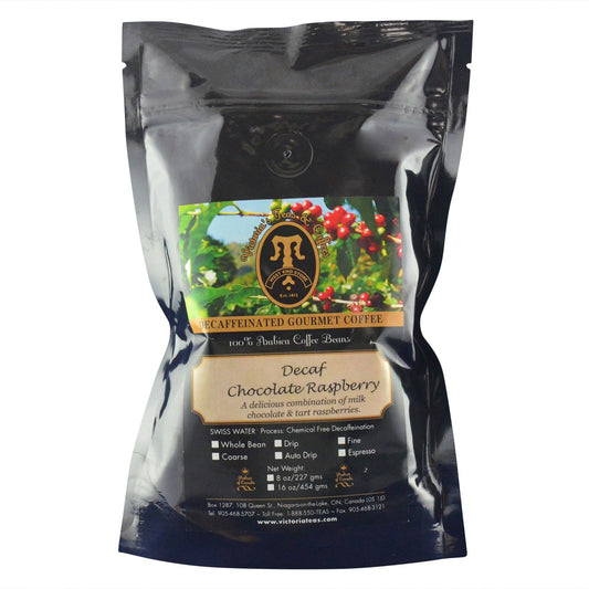 Decaf Chocolate Raspberry Flavoured Decaf Coffee 1/2 lb