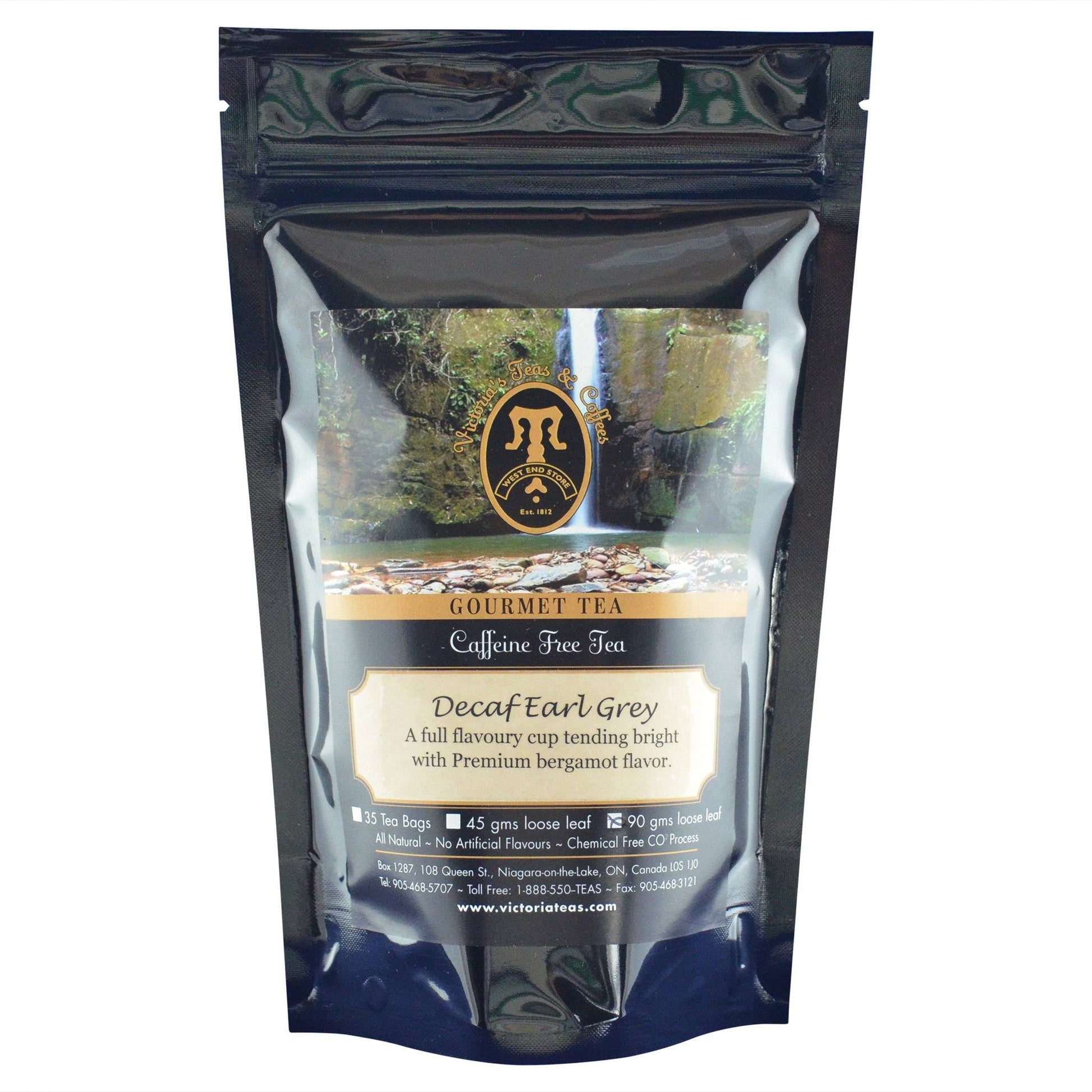 Decaf Earl Grey Decaf Loose Leaf Tea 90g