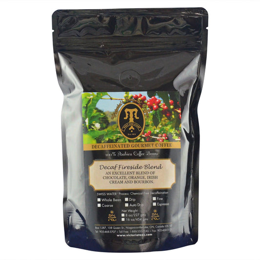 Decaf Fireside Blend Flavoured Decaf Coffee 1/2 lb