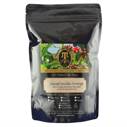 Decaf Seville Orange Flavoured Decaf Coffee 1/2 lb