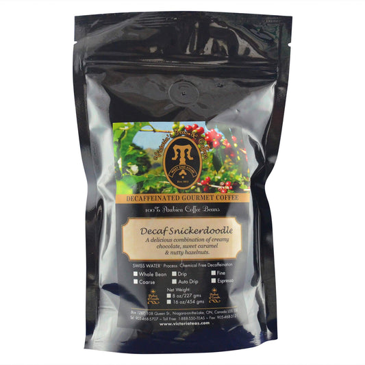 Decaf Snickerdoodle Flavoured Decaf Coffee 1/2 lb