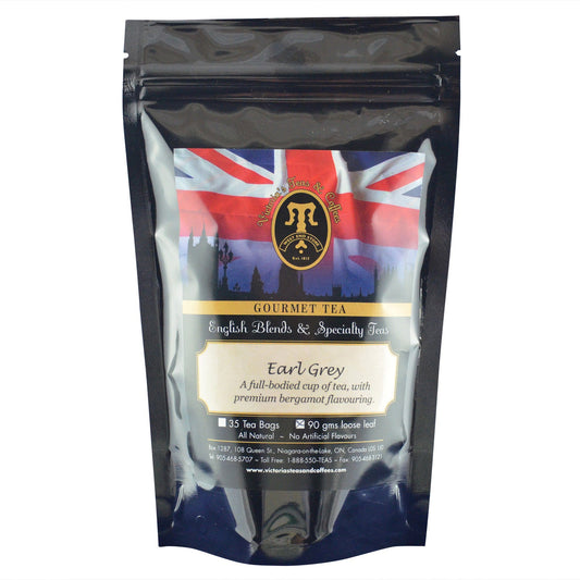 Earl Grey English Loose Leaf Tea Blend 90g