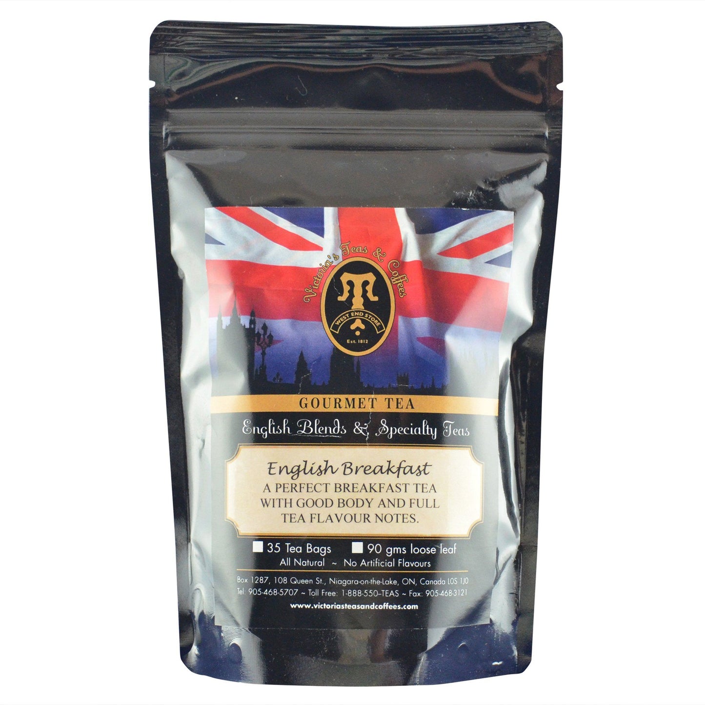 English Breakfast English Loose Leaf Tea Blend 90g