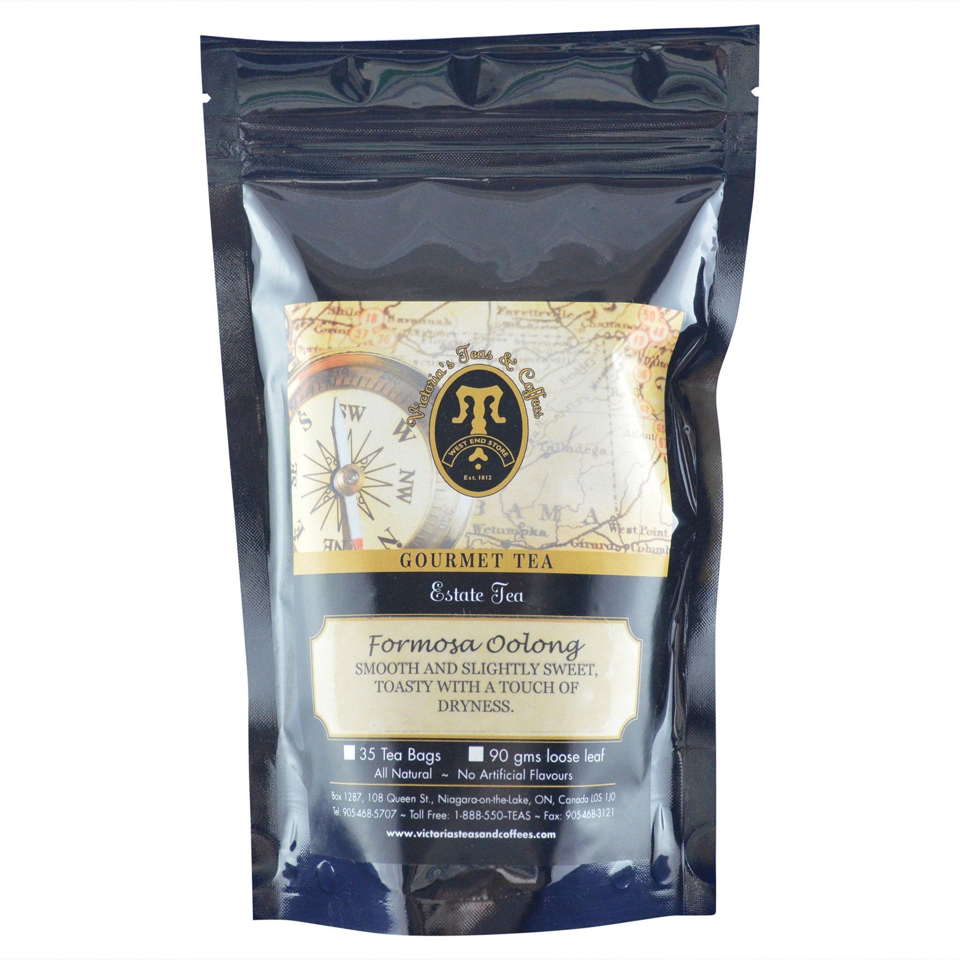 Formosa Oolong Estate Black Loose Leaf Tea 