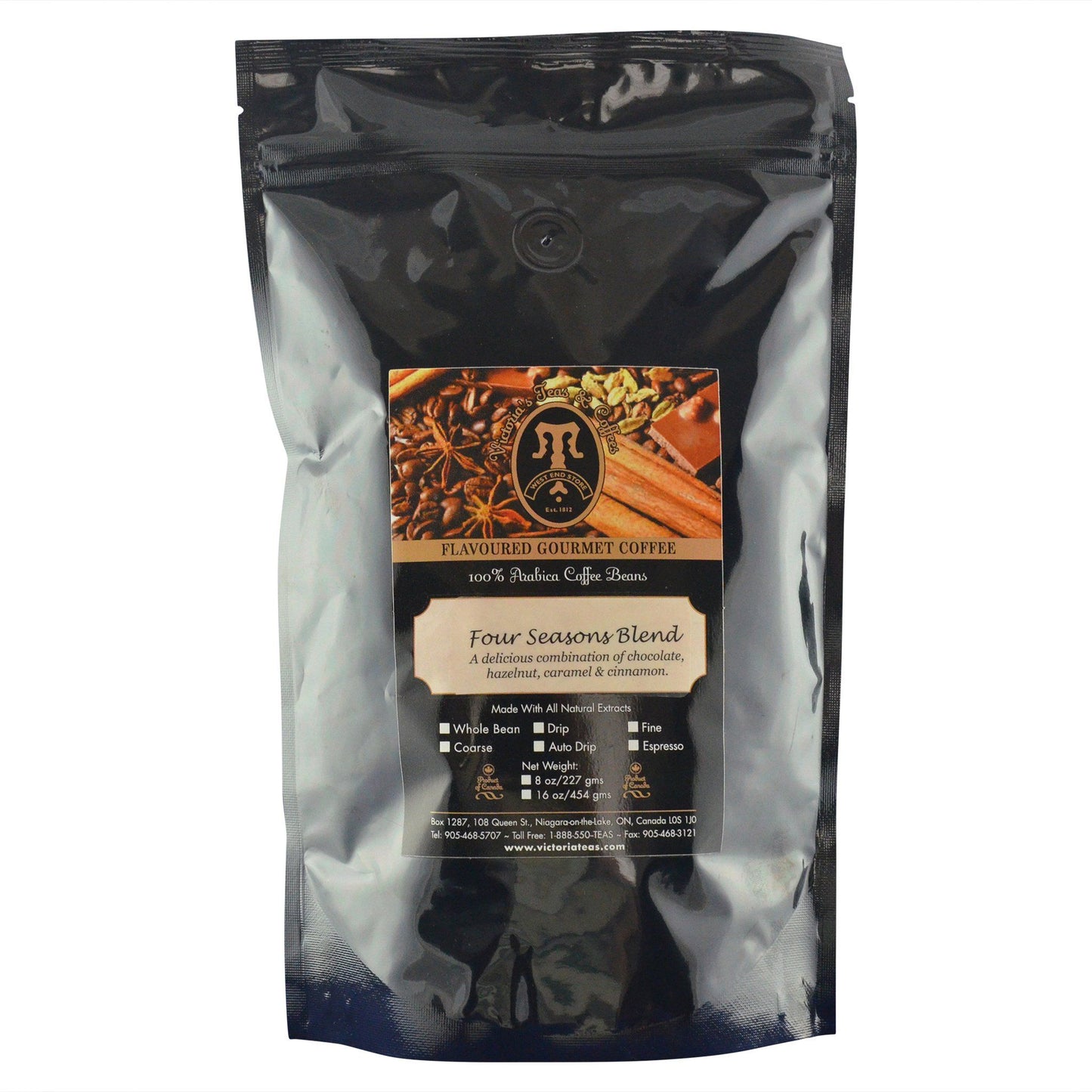 Four Seasons Blend Gourmet Flavoured Coffee 1 lb