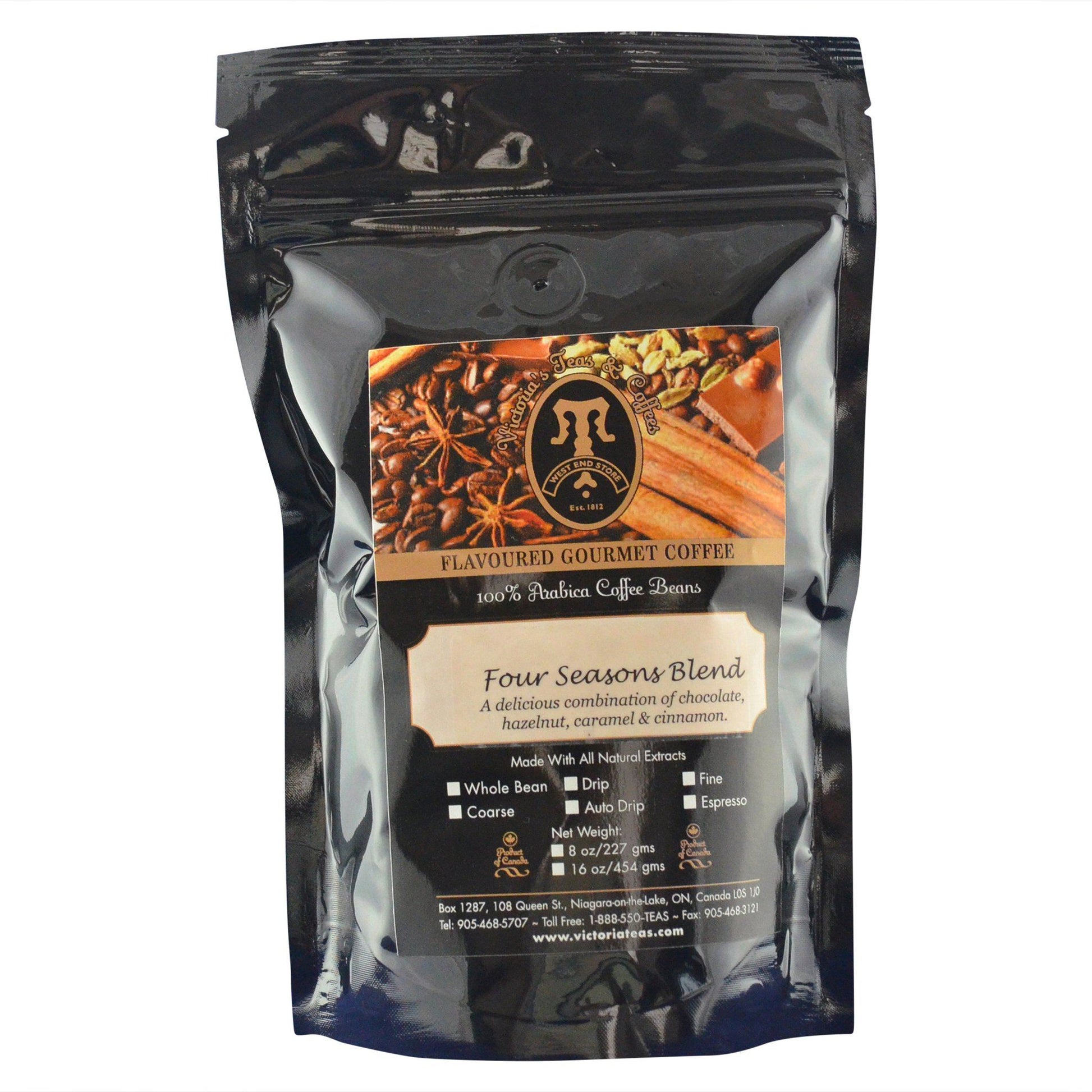 Four Seasons Blend Gourmet Flavoured Coffee 1/2 lb