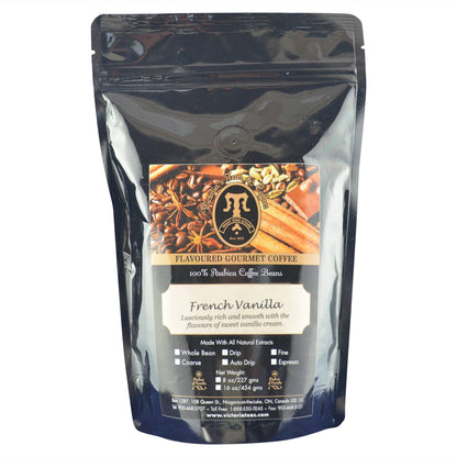 French Vanilla Gourmet Flavoured Coffee 1/2 lb