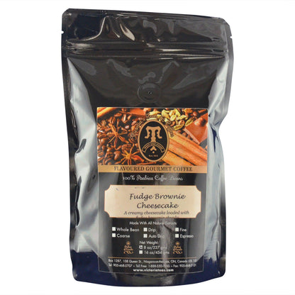 Fudge Brownie Cheesecake Dessert Flavoured Coffee 1/2 lb