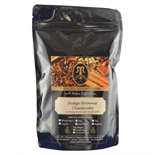 Fudge Brownie Cheesecake Dessert Flavoured Coffee 1/2 lb