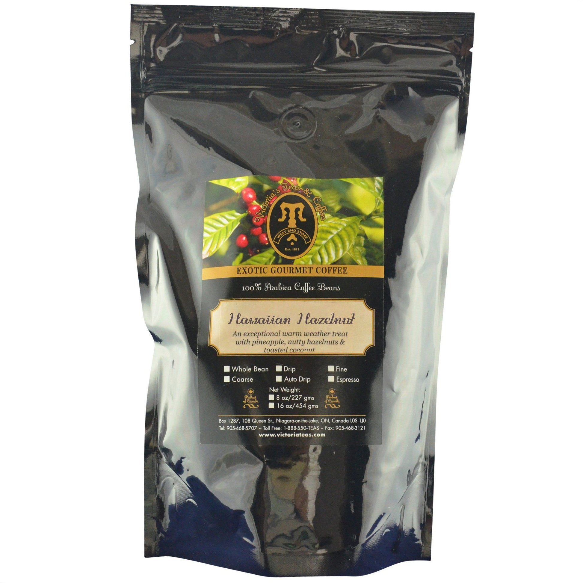 Hawaiian Hazelnut Exotic Flavoured Coffee 1 lb