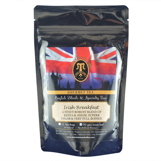 Irish Breakfast English Loose Leaf Tea Blend 90g