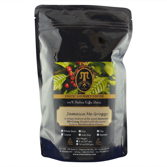 Jamaica Me Groggy Exotic Flavoured Coffee 1/2 lb