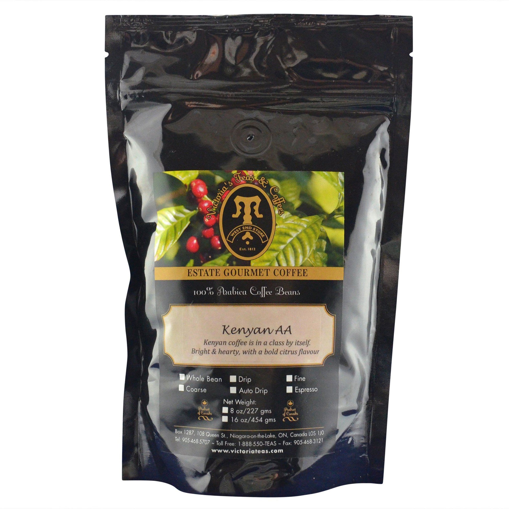 Kenya AA Estate Coffee 1/2 lb