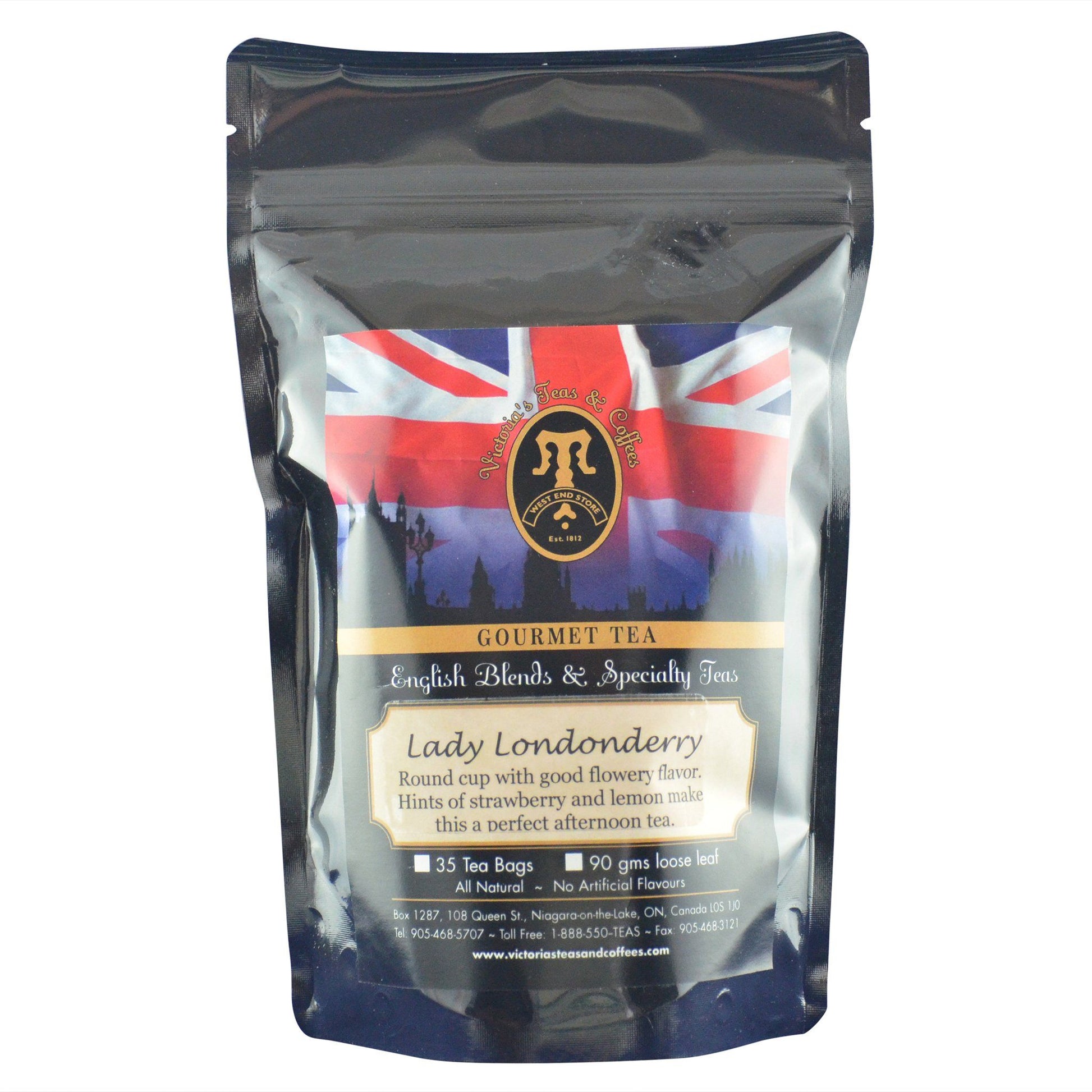 Lady Londonderry English Loose Leaf Tea Blend 