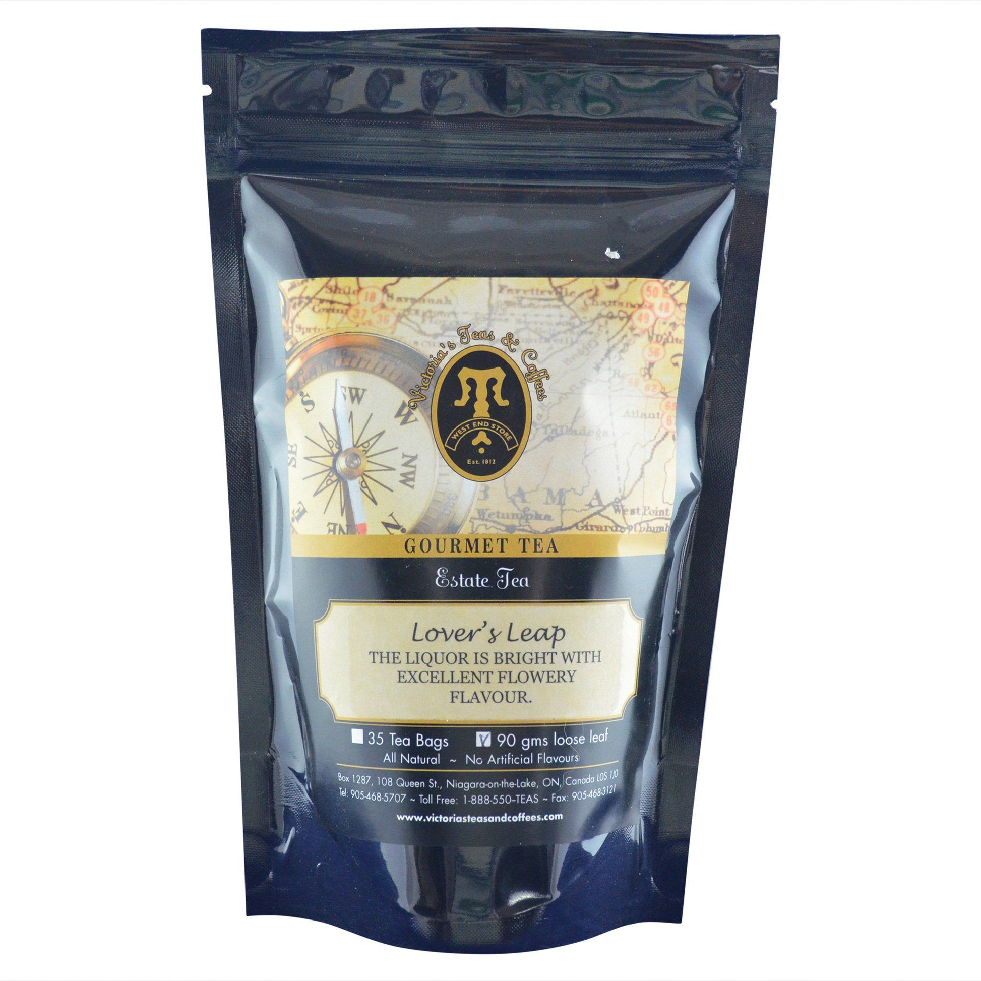 Lover's Leap Estate Black Loose Leaf Tea 