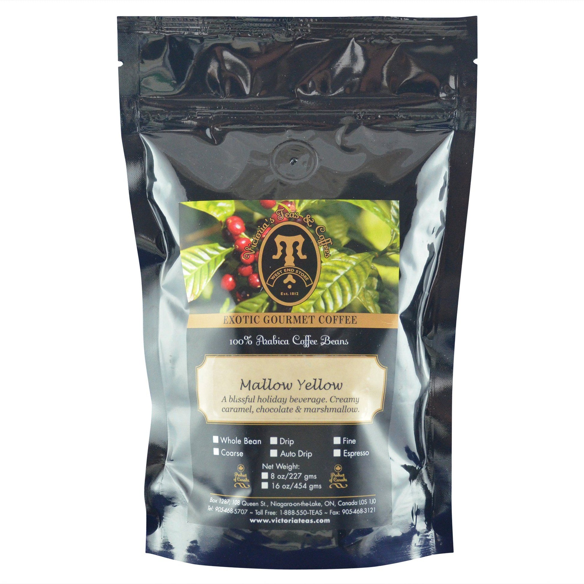 Mallow Yellow Exotic Flavoured Coffee 