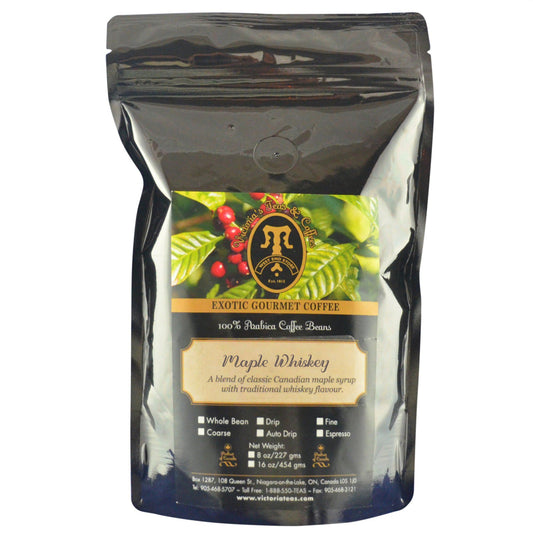 Maple Whiskey Exotic Flavoured Coffee 1/2 lb