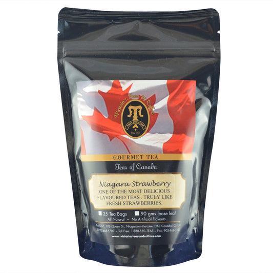 Niagara Strawberry Canadian Blend Loose Leaf Tea 