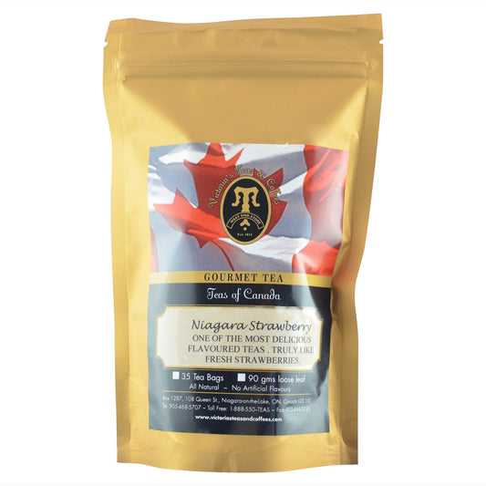 Niagara Strawberry Canadian Blend Tea Bags 