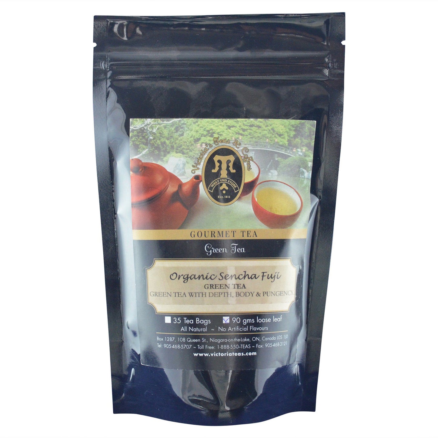 Organic Sencha Fuji Green Loose Tea 