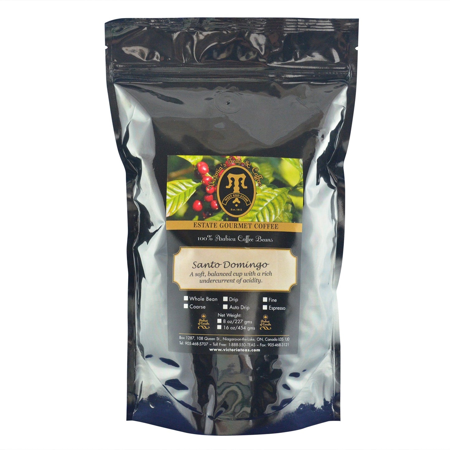Santo Domingo Estate Coffee 1 lb