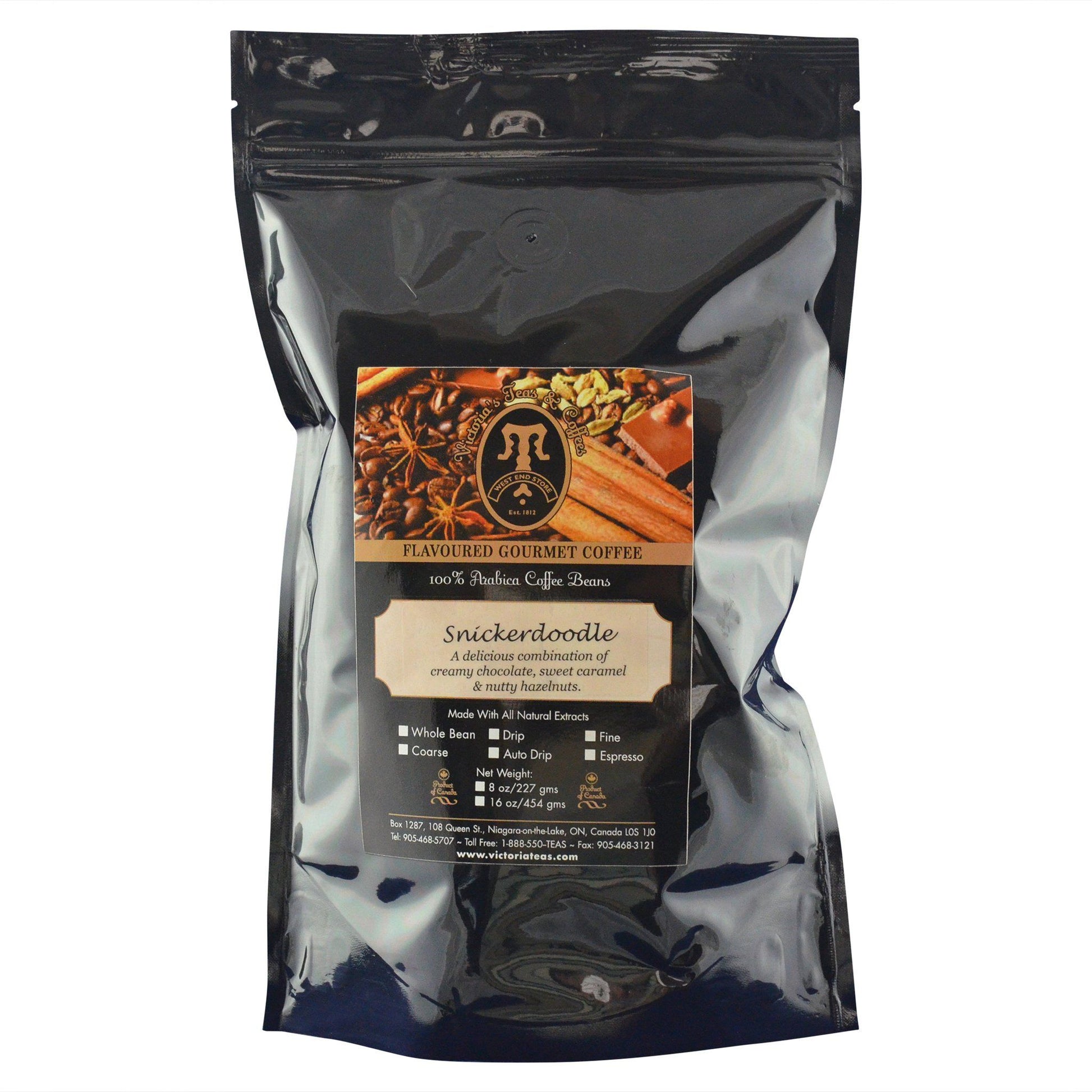 Snickerdoodle Gourmet Flavoured Coffee 1 lb