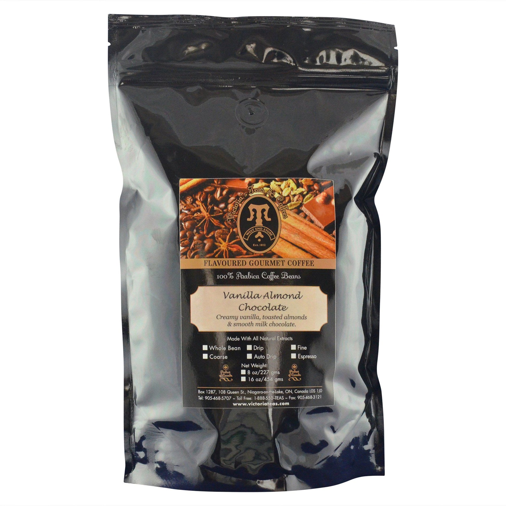Vanilla Almond Chocolate Dessert Flavoured Coffee 1 lb