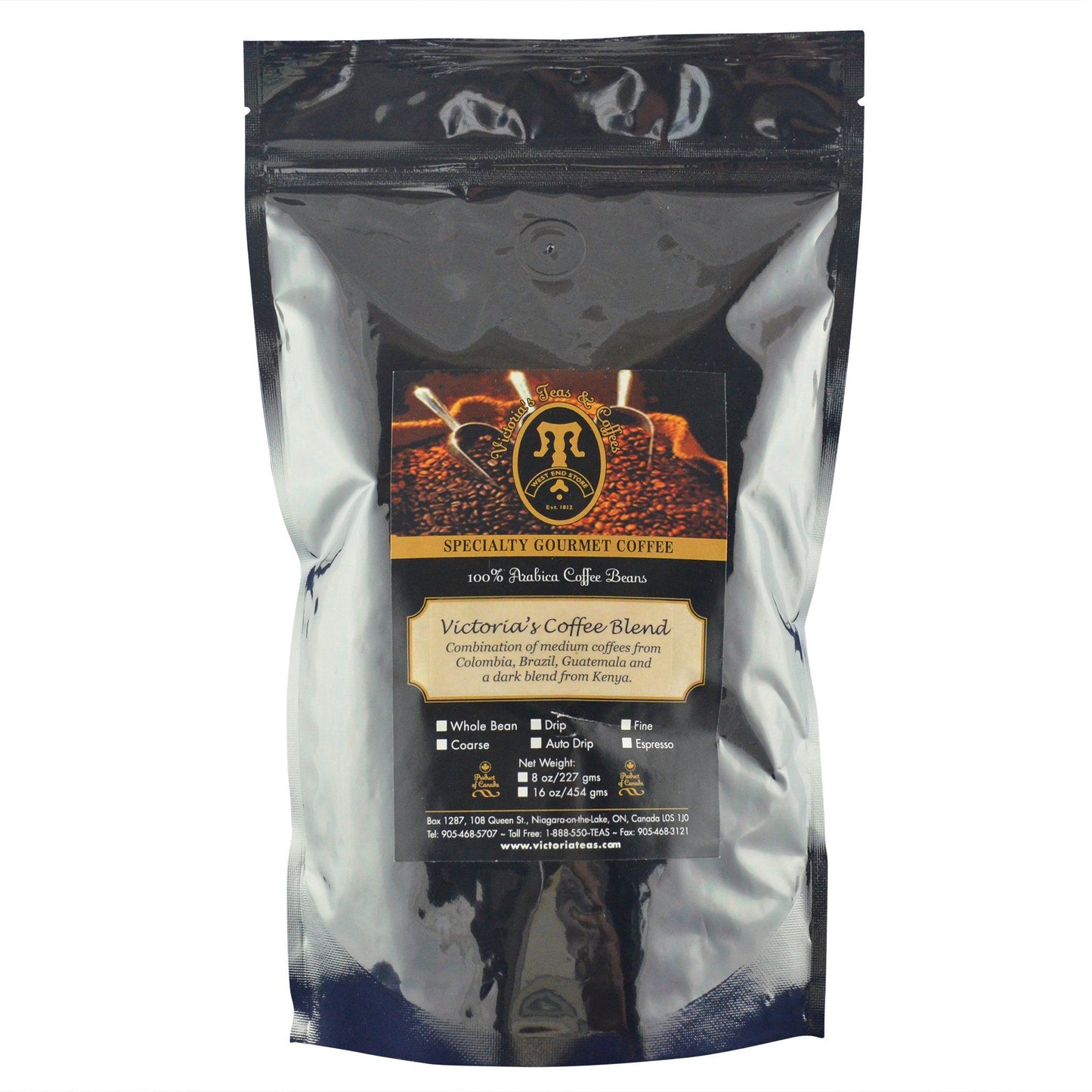 Victoria's Coffee Blend Specialty Blends 1 lb