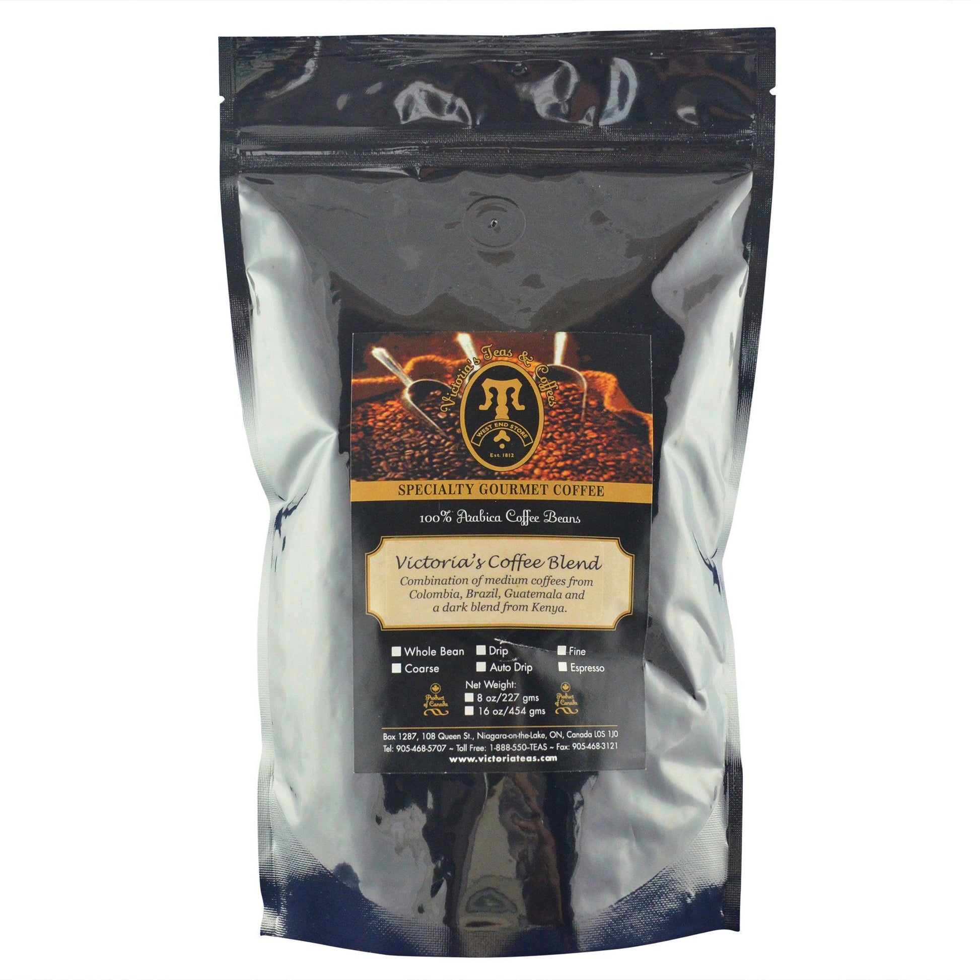 Victoria's Coffee Blend Specialty Blends 1 lb