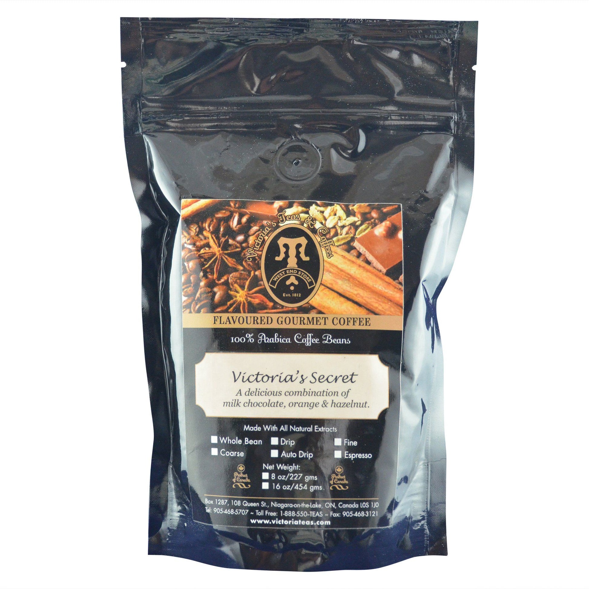 Victoria's Secret Gourmet Flavoured Coffee 1/2 lb