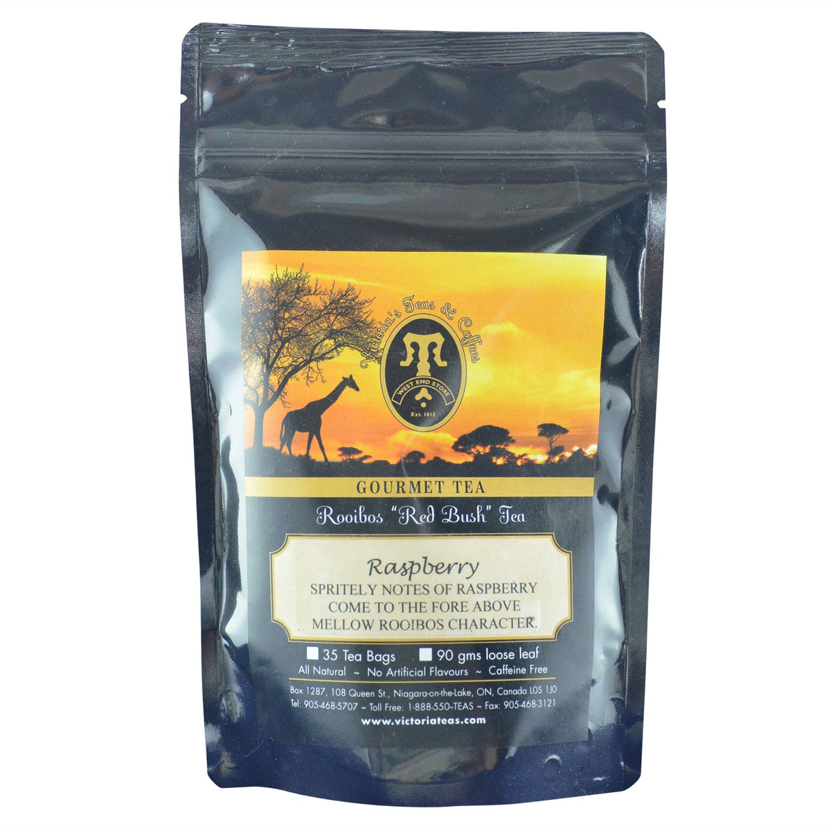 Raspberry Rooibos – Victoria's Teas and Coffees